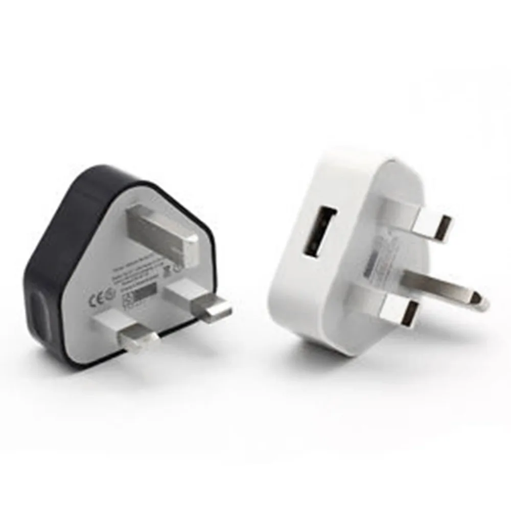 Штепсельная Вилка стандарта Великобритании 3 контактный usb адаптер зарядное