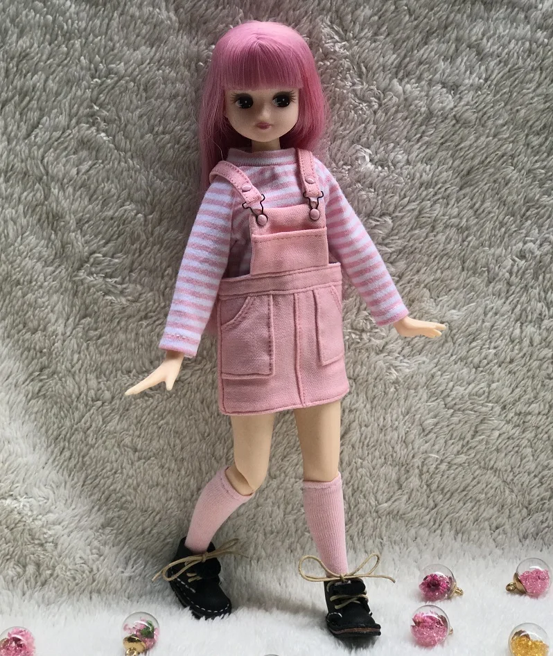 [RMG516] Новинка 2019 бесплатная доставка кукла Blythe одежда # саржевая ткань комбинезон