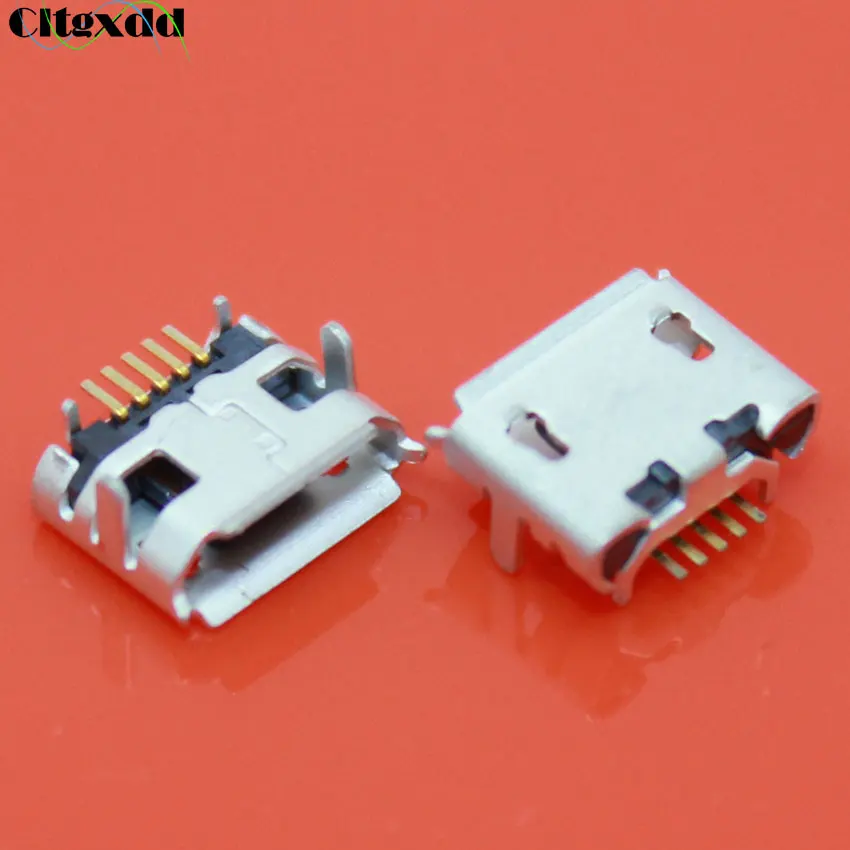 Cltgxdd 10 шт. 5 контактный SMT USB разъем микро Тип B мама размещение SMD DIP для Lenovo A3000 Huawei