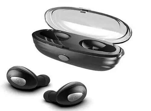 Черный K3 TWS наушники-вкладыши Беспроводные спортивные bluetooth-наушники мини-наушник 3D стерео наушники HIFI Водонепроницаемая гарнитура для IOS Android телефонов - Цвет: Черный