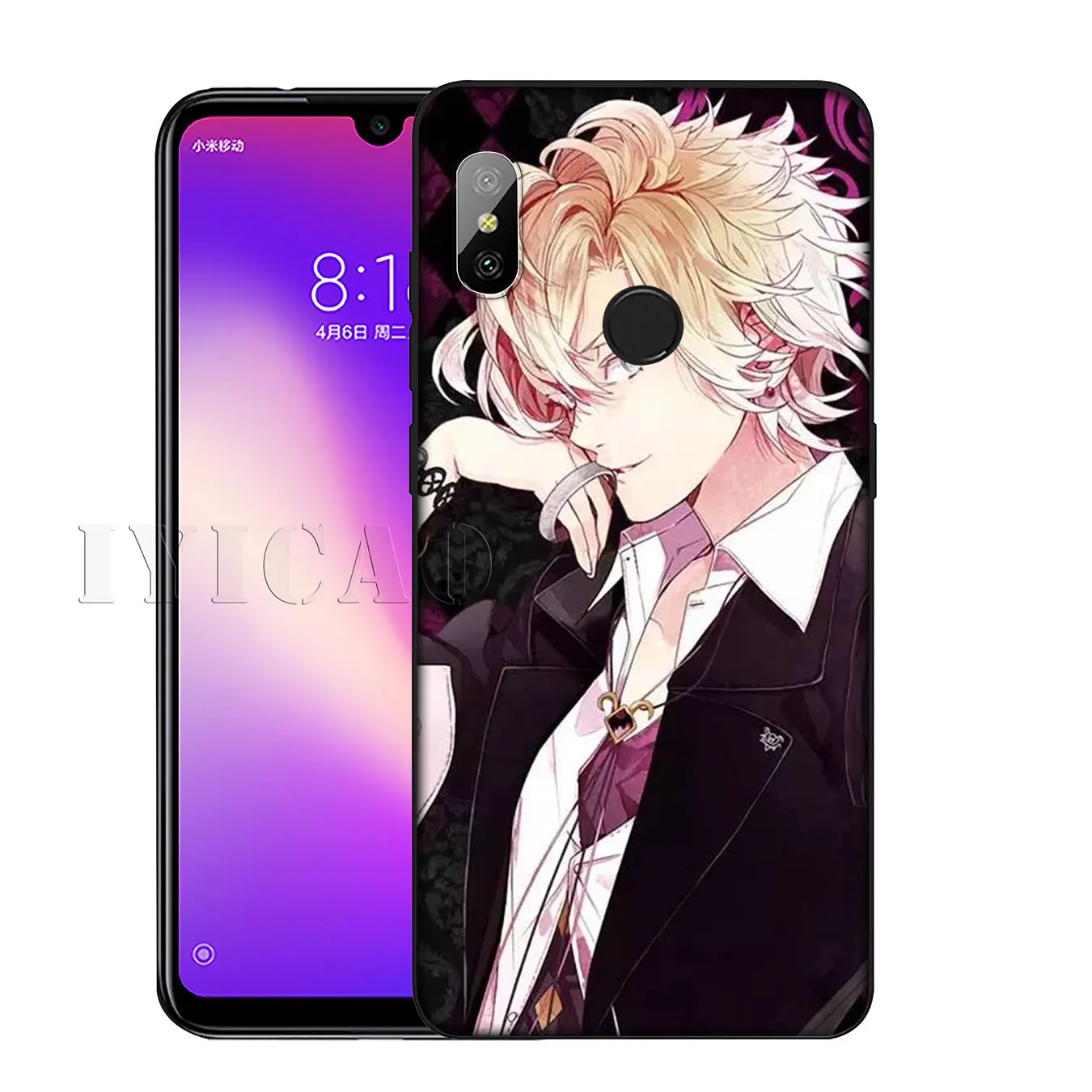 Мягкий силиконовый чехол IYICAO Diabolik Lovers Japan Anime для Xiaomi Redmi K30 K20 8A 7A 6A 5A S2 GO Note 8 8T 7 5 6 Pro |