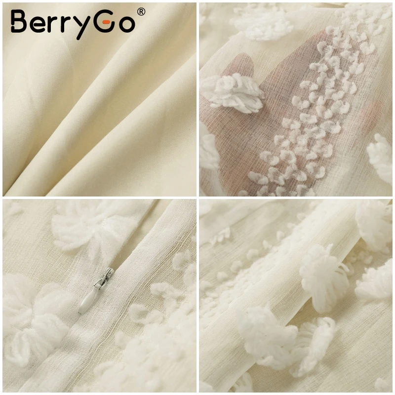 BerryGo элегантное мини-платье с вышивкой женское летнее платье на бретельках с цветочным принтом на шнуровке шикарное женское короткое пляжное платье