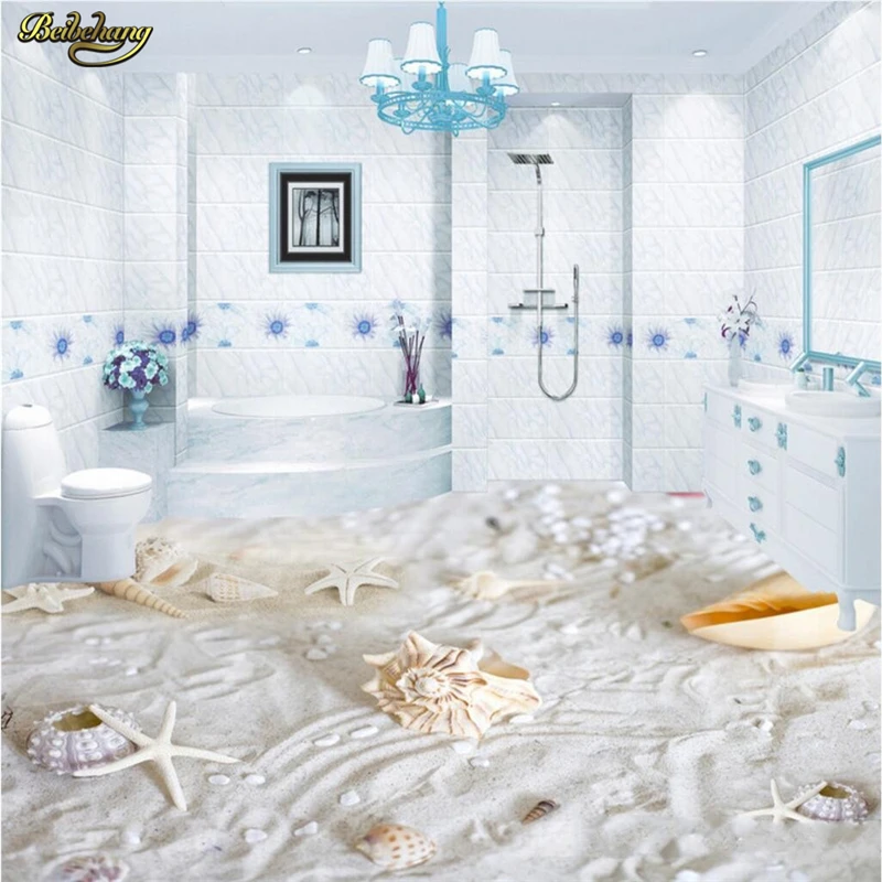 Beibehang пользовательские фото обои напольный рисунок Средиземноморский Морской