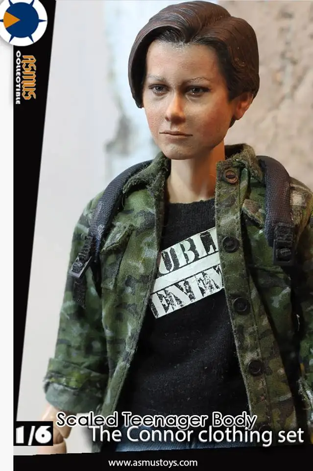 Игрушки Асмус ASCNR 1/6 T800 Terminator 2 T2 Тинейджер тело и Коннор комплект одежды для 1" Коллекционная Фигурка DIY
