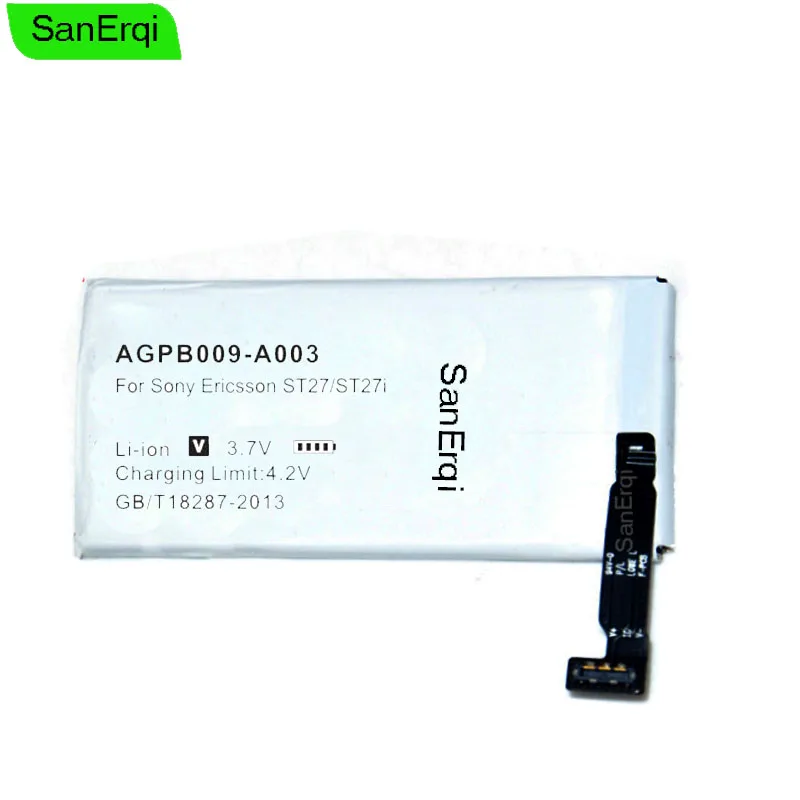 

Battery AGPB009-A003 For SONY ST27 ST27i Xperia go ST27a Phone Battery 1265mAh Battery