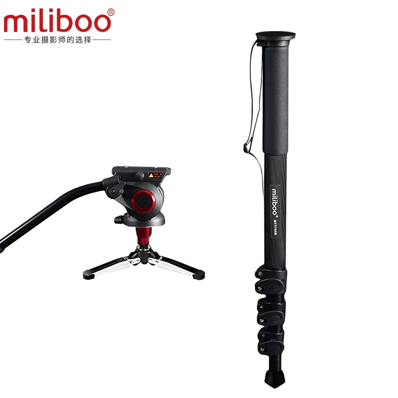 Miliboo MTT705A алюминиевый Портативный профессиональный монопод для видеокамеры DSLR