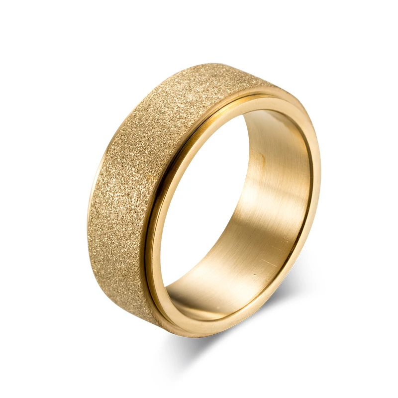 QFJZ144 титановое кольцо с уплотнением вращающееся для мужчин Anello Uomo Taoism Alliance Bijoux