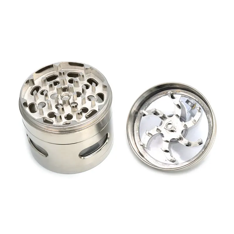 Курительная ручная черепная травяной измельчитель для табака шлифовальная