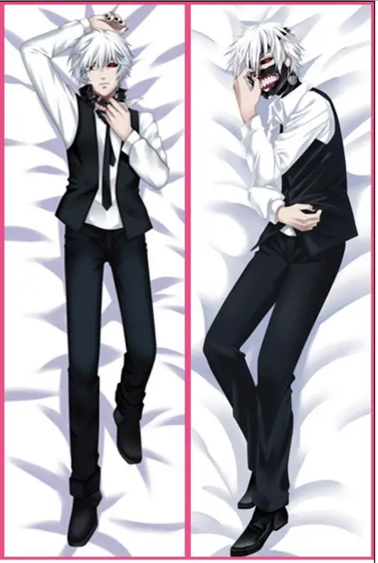 Июль из японского Аниме Tokyo Ghoul для крутых мальчишек Ken Kaneki отаку Dakimakura тела декоративная наволочка для подушки Чехол обниматься тела Чехол - Цвет: 1
