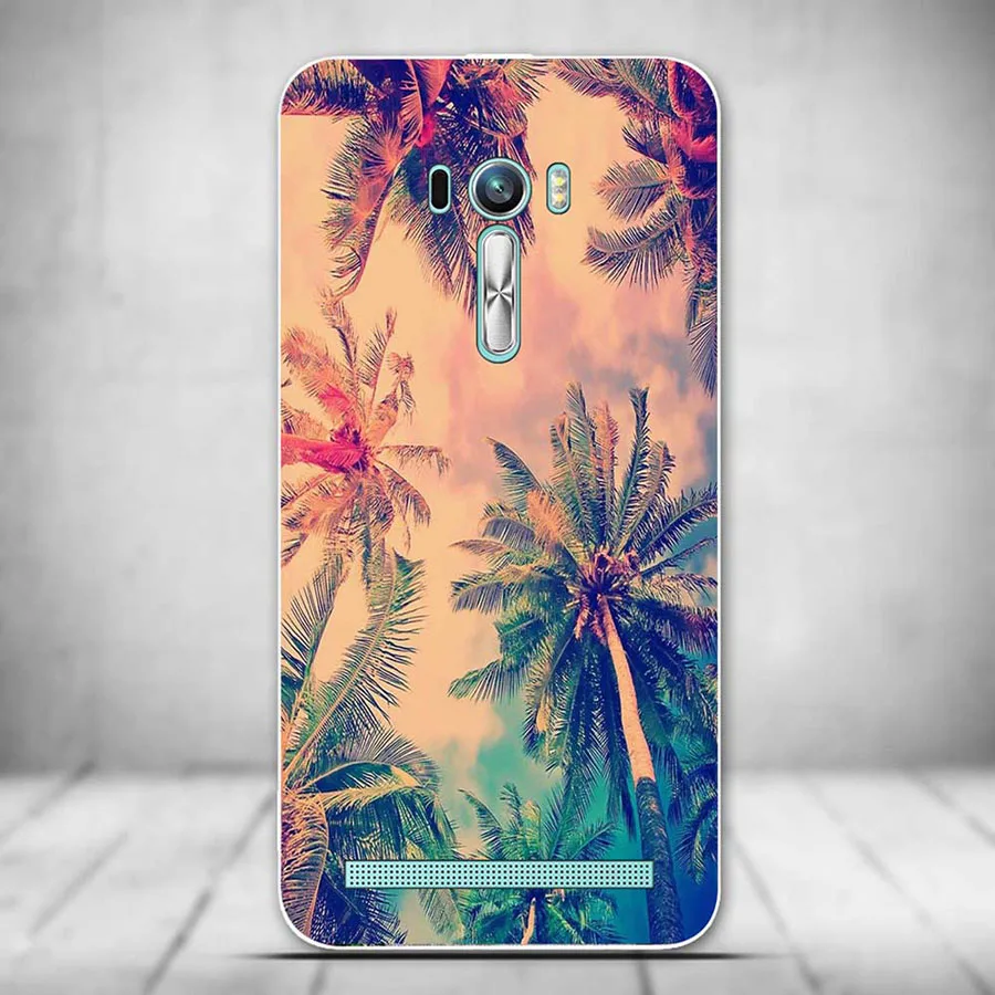 Мультяшный чехол гелевый силиконовый мягкий ТПУ для Asus ZenFone 2 Laser ZE500KL ZE500KG 5 0