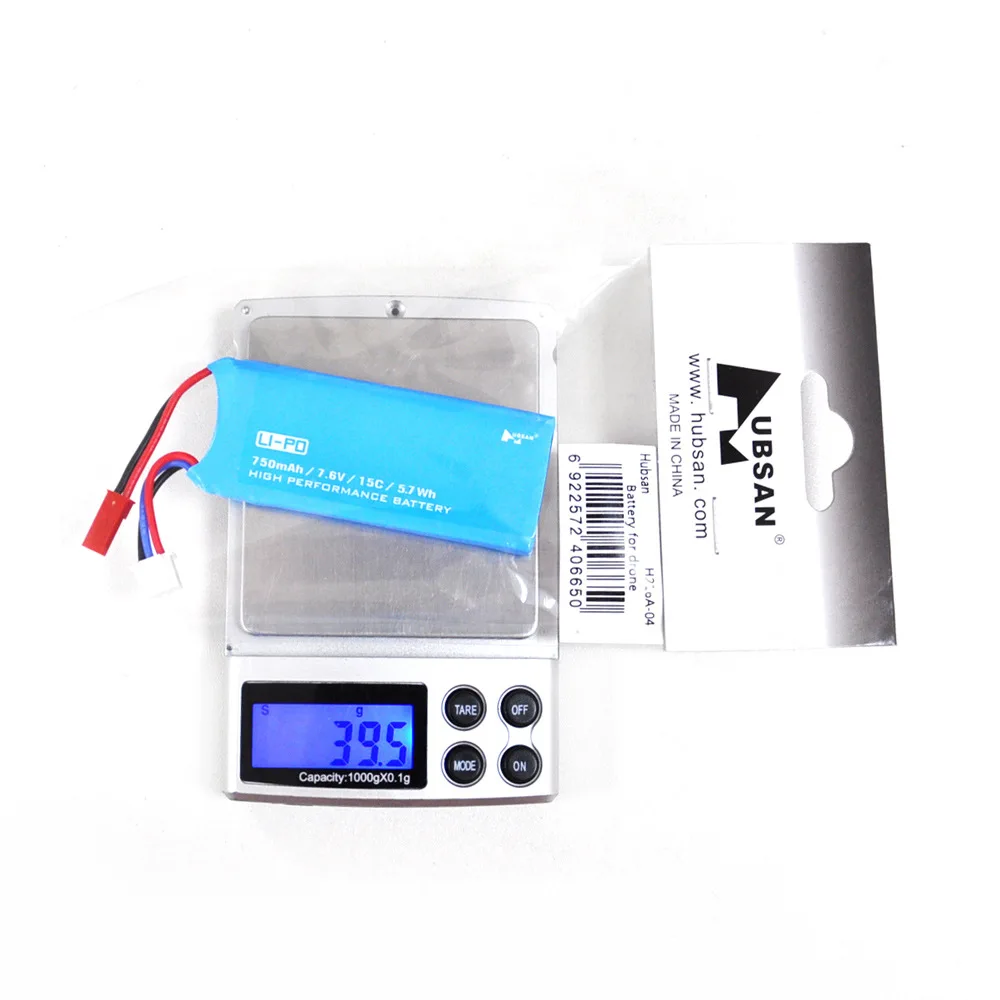 1 2 шт. 7 6 в 750 мА · ч 15C аккумуляторная батарея для Hubsan H216A X4 RC Quadcopter запасные части