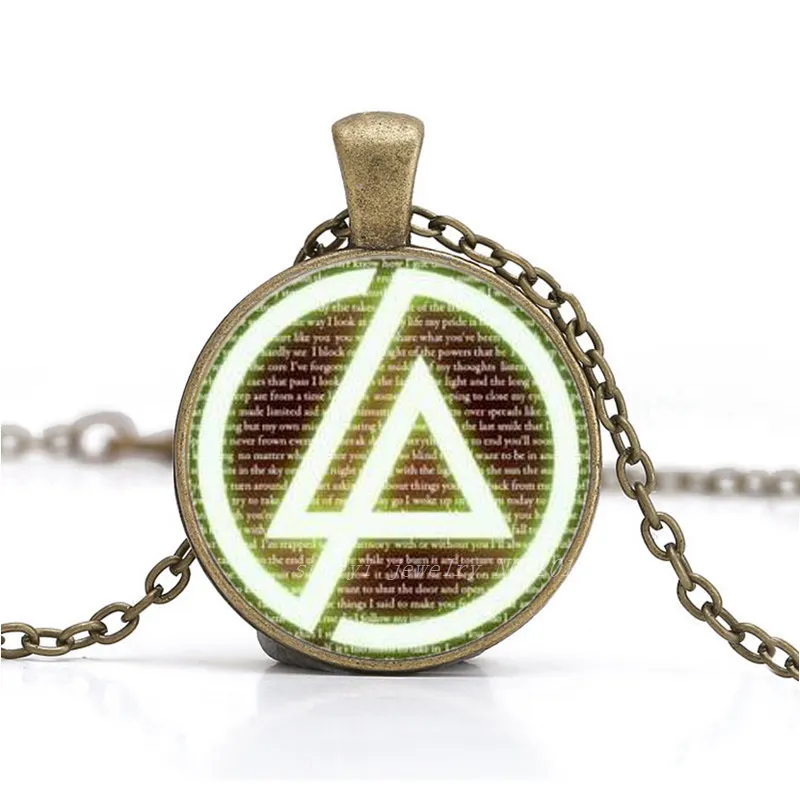 От 1 шт., модная подвеска с логотипом Linkin Park, Ювелирное стекло Linkin Park, купольная подвеска, аксессуары для женской одежды