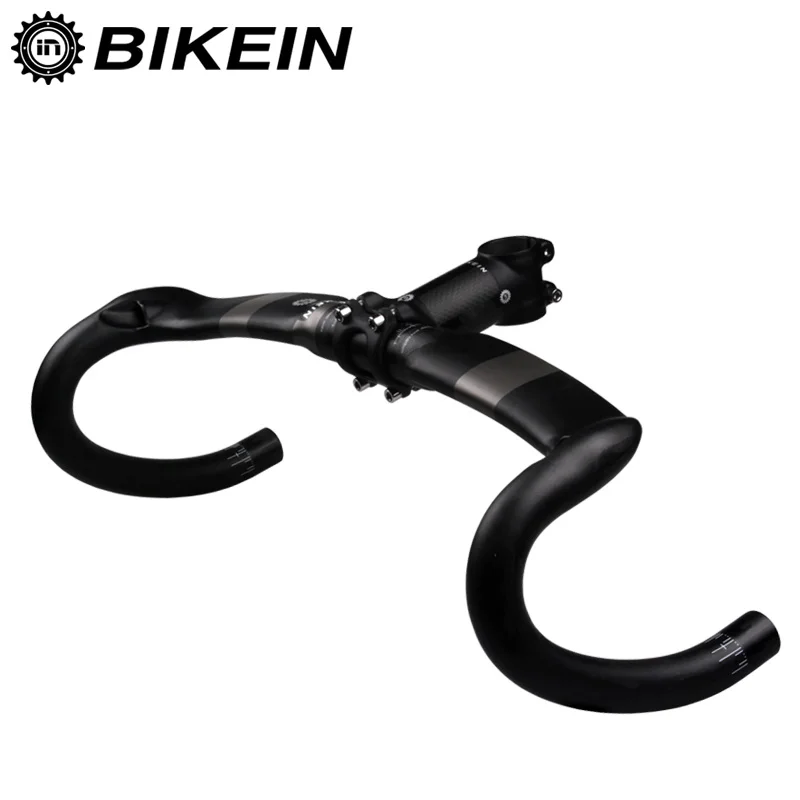 BIKEIN аэродинамические велосипедные рули для дорожного велосипеда + стержень