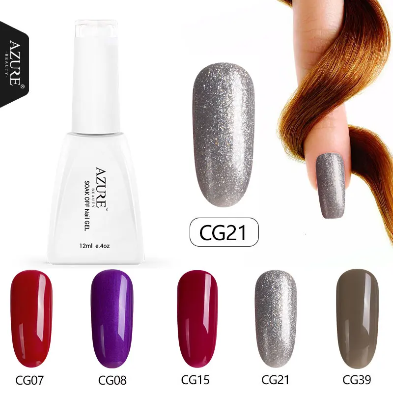 3PCS SET Лазурная Красота 5 шт./партия Гель-лак для ногтей набор замачивания красный цвет светодиодный лак для ногтей Наборы для маникюра Полупостоянный УФ-гель - Цвет: 3PCS SET