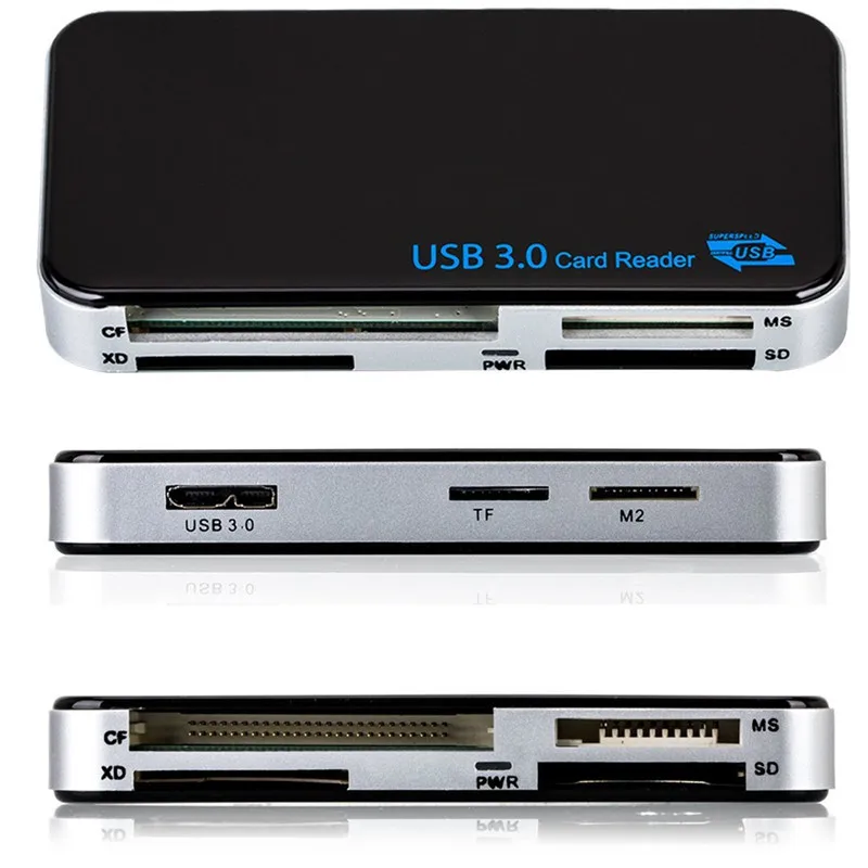 Устройство для чтения sd карт Baolyda USB 3 0 OTG/CF/Multi Card Reader SD/Micro SD/TF/CF/MS Compact Flash Smart