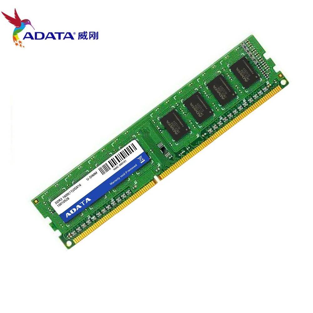 Фото AData DDR3 2 Гб 1600 МГц PC3-12800U для настольной оперативной памяти Бесплатная доставка AData DDR3 2 Гб 1600 МГц PC3-12800U для настольной оперативной памяти Бесплатная доставка