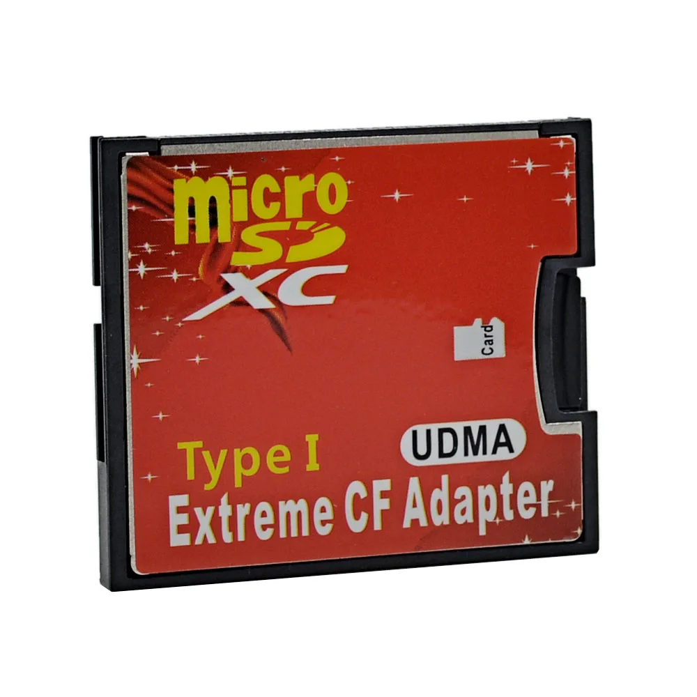 Адаптер для карт Micro SD TF на CF SDHC компактный кардридер флэш-памяти типа I конвертер