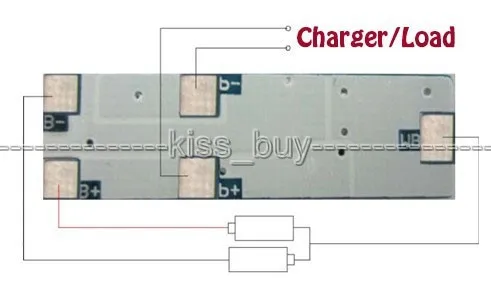 Защитная плата для литиевых батарей 2S 7A Li Ion BMS PCM 18650 bms pcm с разрядом заряда