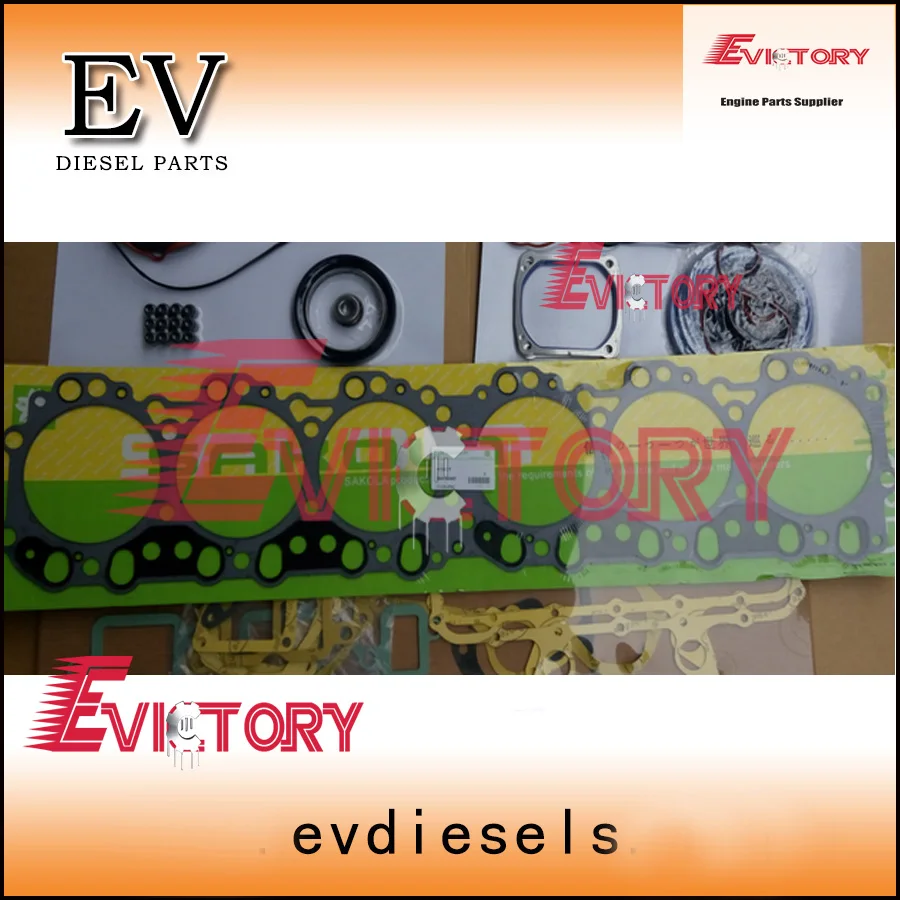 

24 Valves type K13C K13CT cylinder head gasket +cylinder Liner O-ring