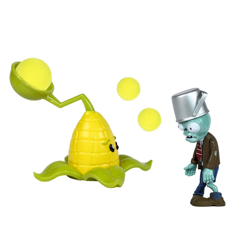 (Y) yellow no box 6 комплектов/партия, модель растения зомби, виниловые фигурки, Растения против Зомби, экшн-игрушки, игры, игрушки для детей - Цвет: (Y) yellow no box