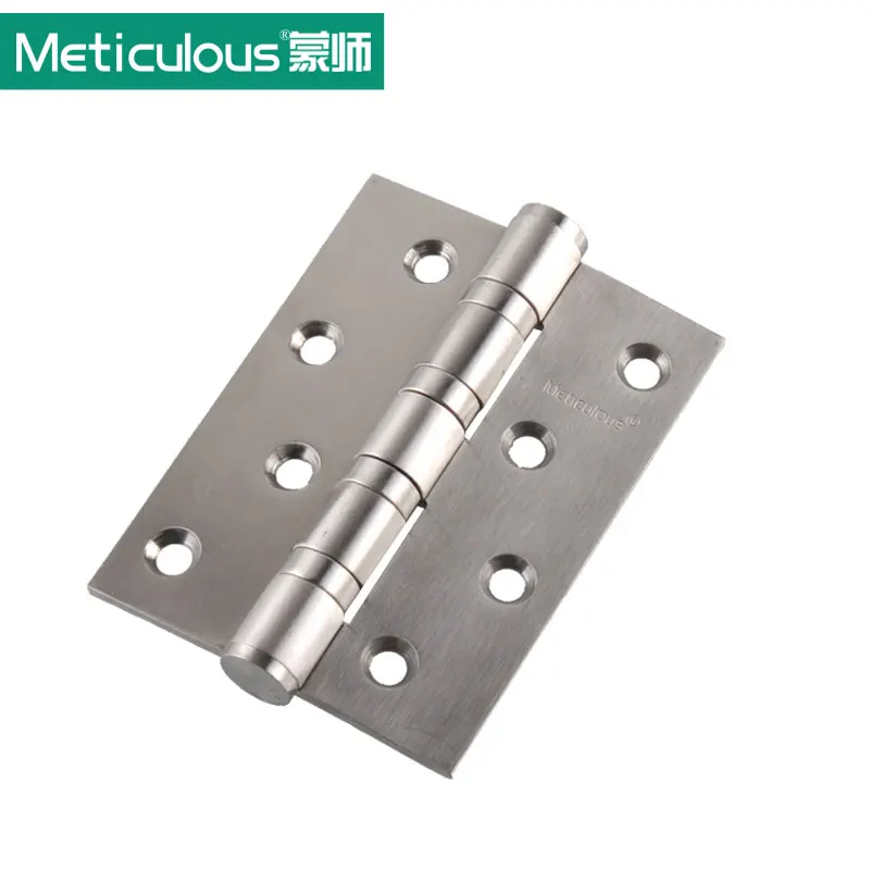 Тщательно 2 шт./упак. 4 дюймов Нержавеющая сталь петли шарикоподшипник Дверные