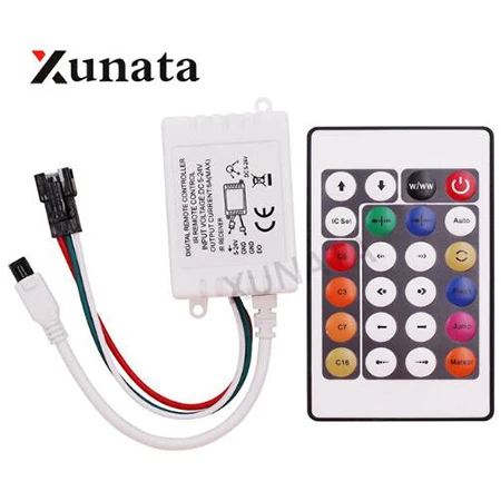 10~ 1000 шт. 4-контактный WS2812B WS2812 светодиодный(chips On Board) Радиатор Совет DC5V 5050 RGB WS2811 IC встроенным RGBW/RGBWW гПа светодиодный чип