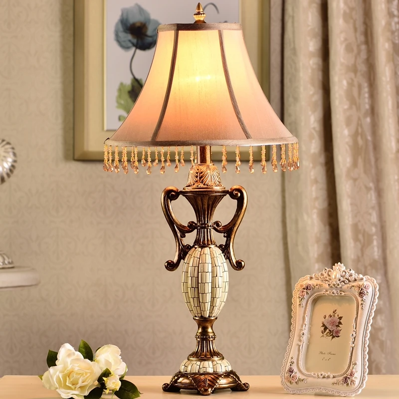 wanlang European creative retro table lamp bedroom bedside American Free shipping 5507 restricted area | Лампы и освещение