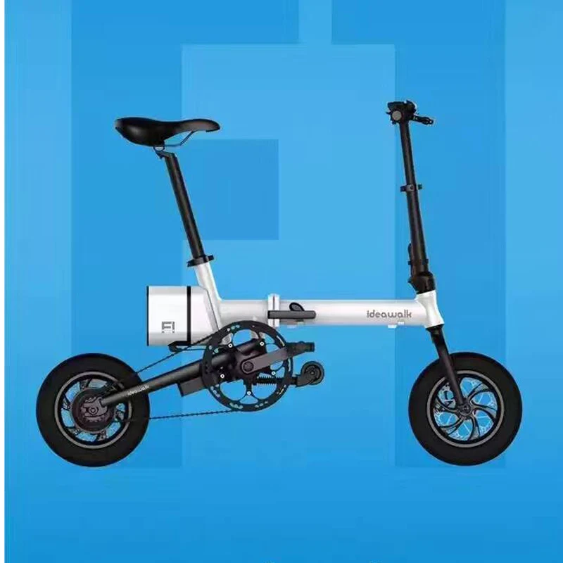 12inch electric folding bicycle intelligent mini bike instead of walking Light | Спорт и развлечения