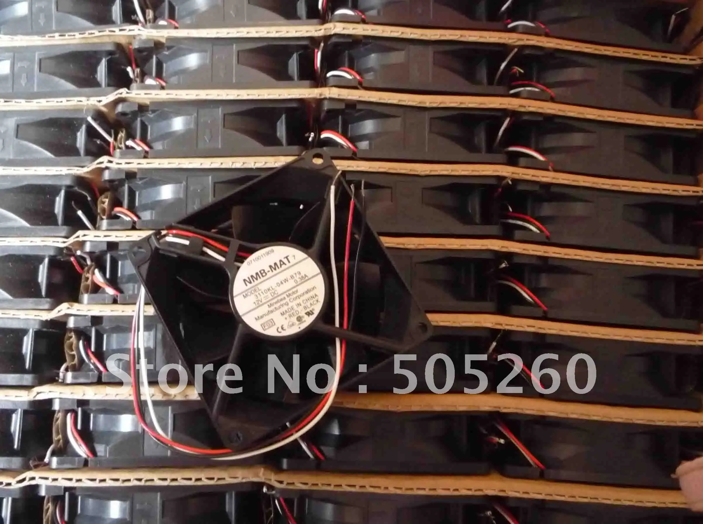NMB новый оригинальный ** 8025 DC12V 0.38A 3110KL 04W B79 F03 3 проводной сигнальный Вентилятор