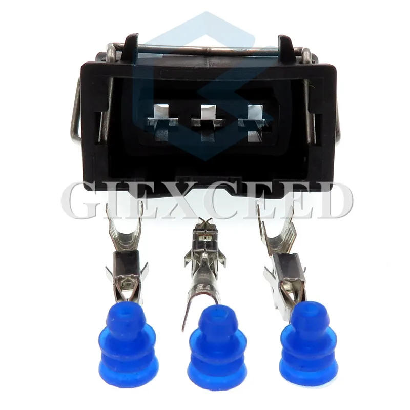 2 комплекта 3 Pin 357972753 Female 357 972 753 автомобильный соединитель катушки для VW