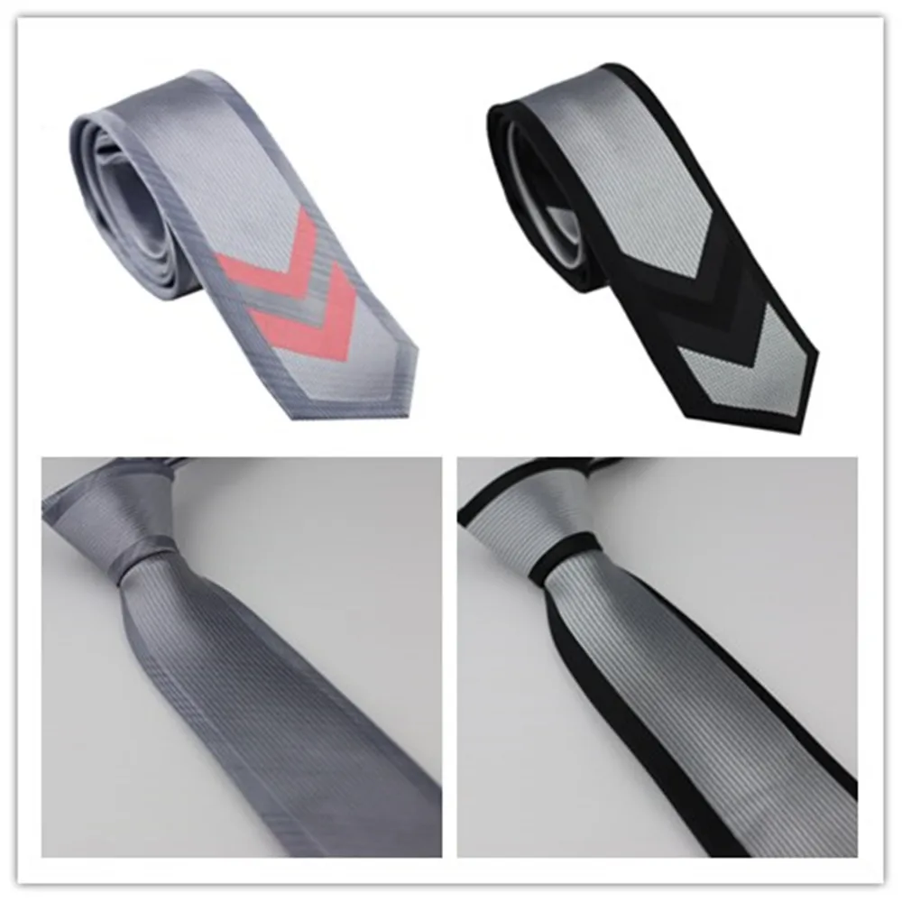 Мужской стиль новый дизайн Черная/Серебристая с серым/розовым полосатым