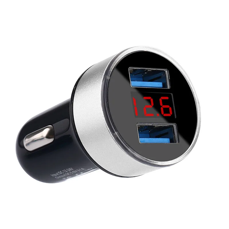 Thbelieve Quick Car-Chargers 5 В 3 А 2 usb-порта для зарядки светодиодный индикатор автомобильное