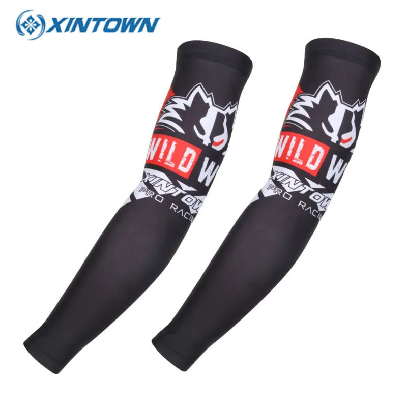 XINTOWN анти УФ компрессионные для горного велосипеда велосипедного бейсбола с