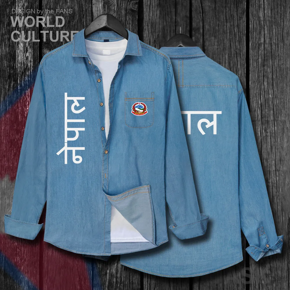 Непальская непальская куртка NP NPL Nepali Мужская модная одежда осенняя хлопковая