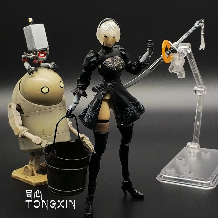 Экшн фигурка игрушечная NieR:Automata YoRHa № 2 Тип B Паскаль модель 16 см|Игровые фигурки и