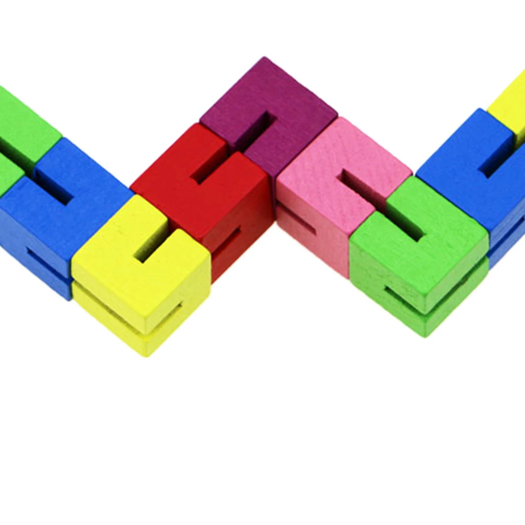 Деревянный фиджет Спиннер головоломка Хороший мотор мастерство сенсорная