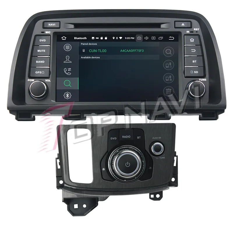 Topnavi Android 9 0 автомобильный головный блок DVD видео плеер для Mazda CX 5 2013 2014 аудио Радио