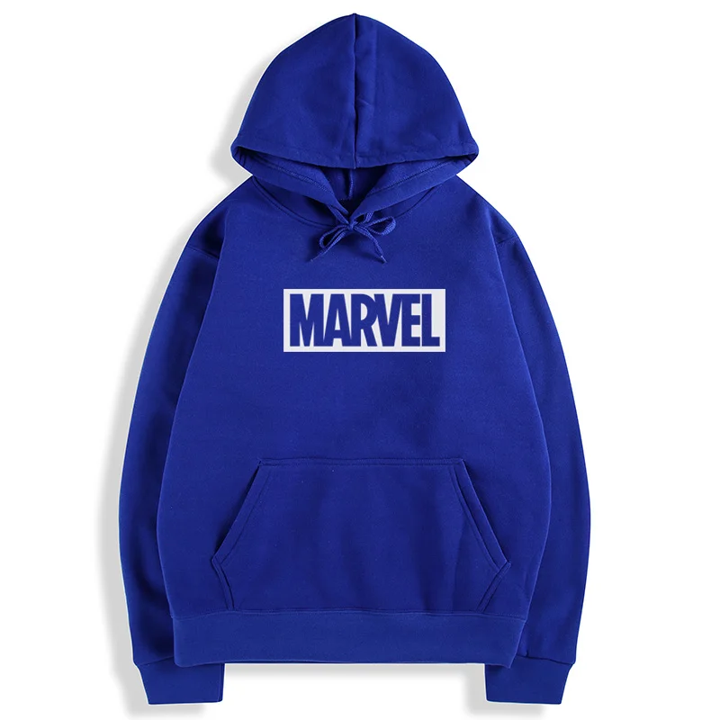 Горячая осень и зима брендовые толстовки мужские высокого качества MARVEL с буквенным принтом Модные мужские s толстовки