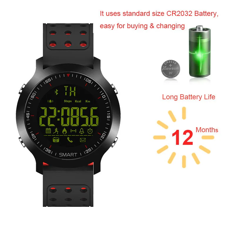Смарт спортивные часы Makibes EX18C Bluetooth 4 0 Водонепроницаемость 5 АТМ вызова