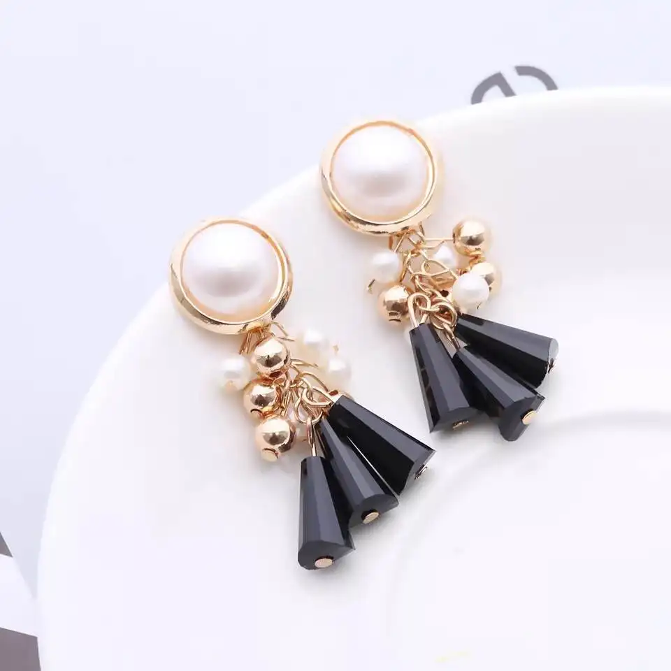 XiaYan Fashion simple and versatile handmade earrings Japanese Korean popular sweet for women 2018 | Украшения и аксессуары