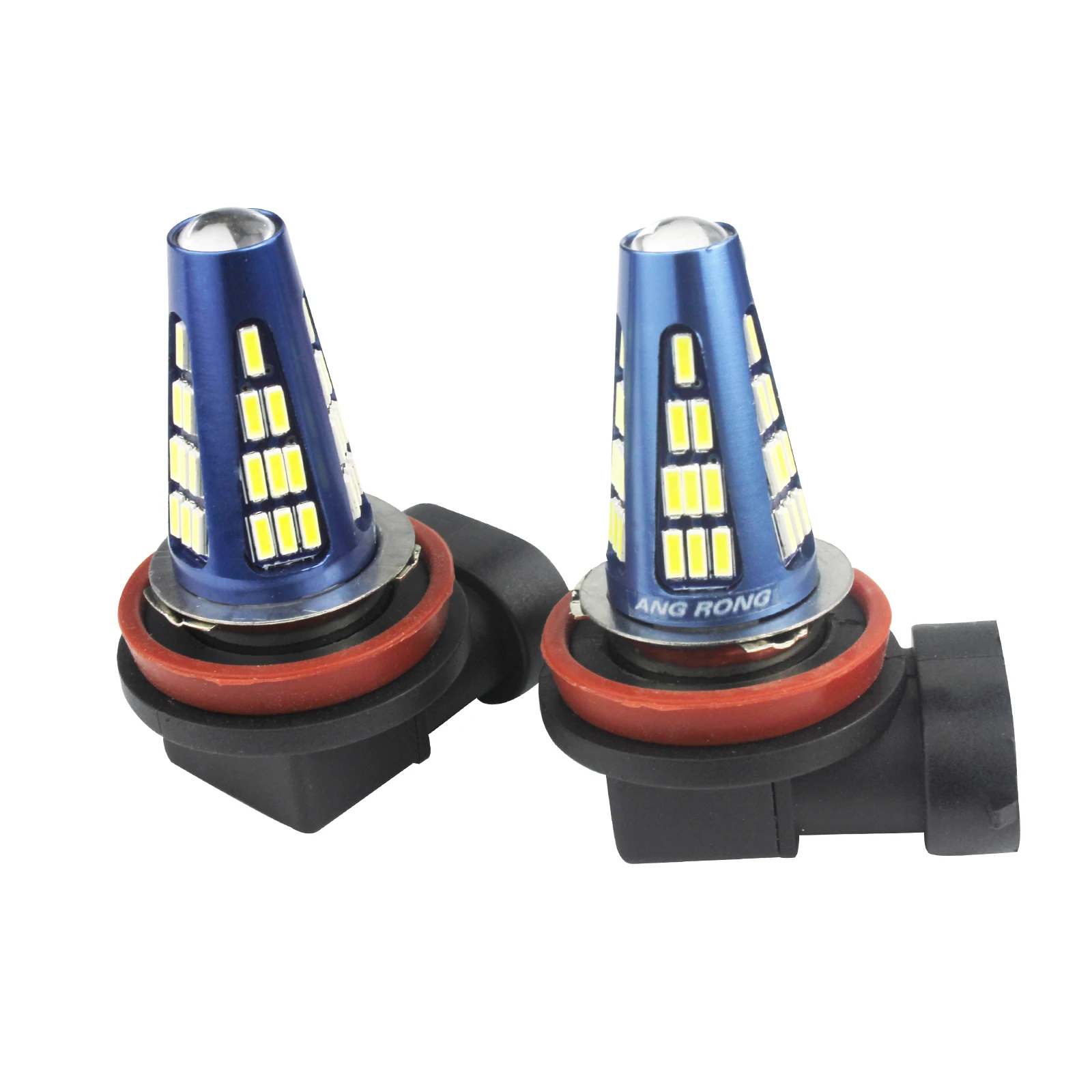 ANGRONG 2x H8 H11 SMD 5 Вт Светодиодный ные дневные ходовые противотумансветильник фары