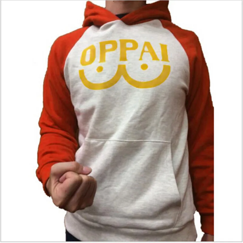 Толстовка с капюшоном для косплея костюм мужчин и женщин|oppai hoodie|sweatshirt menpunch man |
