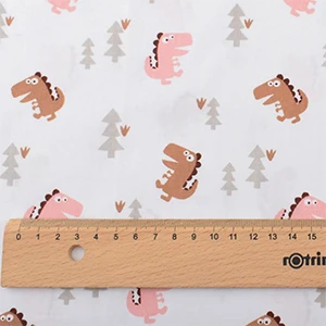 N 1 piece 50x160cm Chainho, 14 дизайнов серии динозавров, печатная саржевая хлопковая ткань, Лоскутная Одежда для шитья и стеганого шитья для детей и малышей - Цвет: N 1 piece 50x160cm