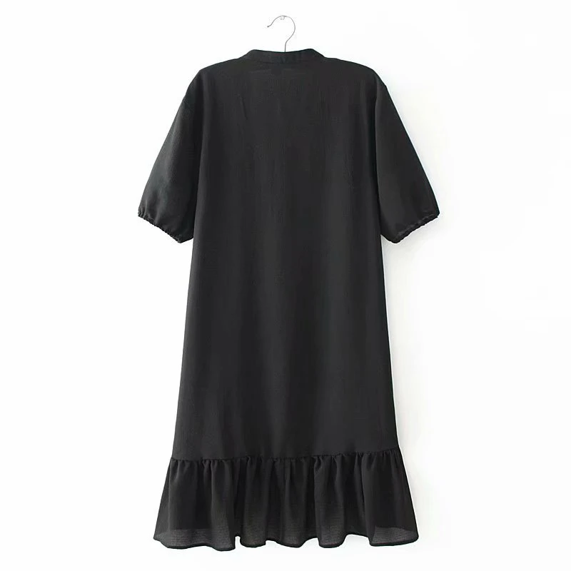 Женское платье большого размера простые элегантные корейские офисные платья с