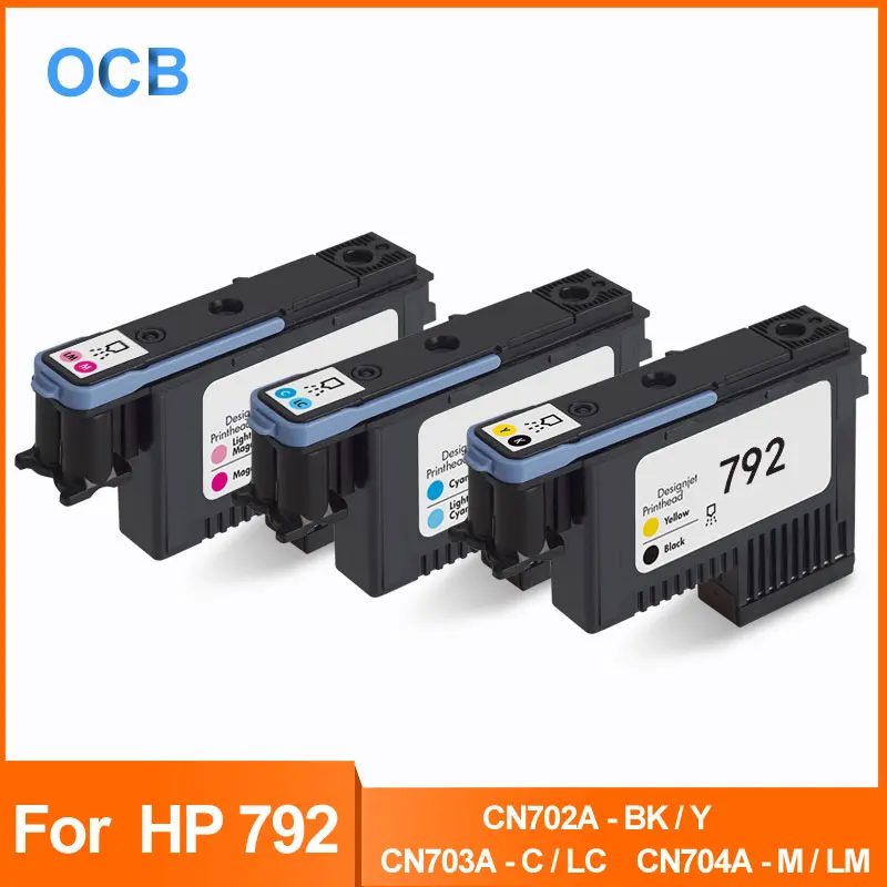 Печатающая головка из латекса для принтера HP 792 CN702A CN703A CN704A L26100 L26500 L26800 210 260