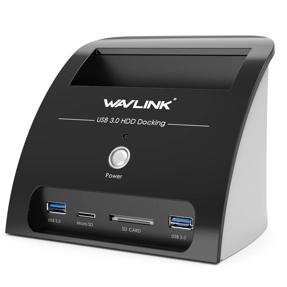 Wavlink 2 5 &quot3 5&quot SATA HDD док станция USB 3 0 концентратор жесткий диск Внешний корпус