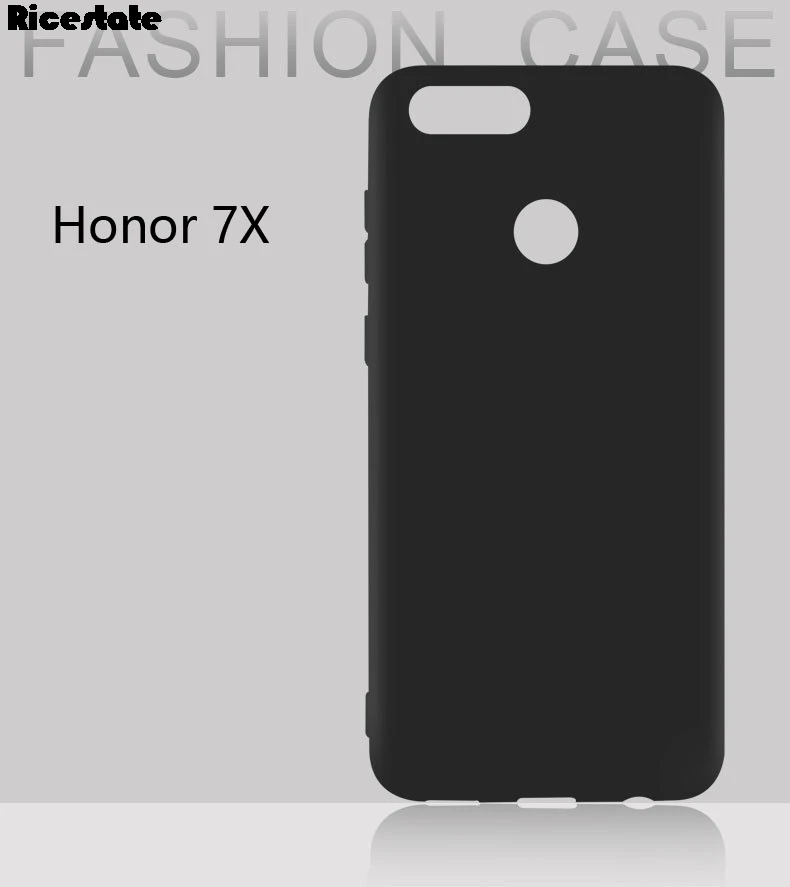 Чехол для huawei Honor 7X чехол Honor7X Кристальный ТПУ и матовый чехол Honor 7X задняя крышка Защитный Кожаный силиконовый чехол