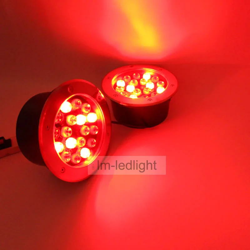 Светодиодная лампа для улицы 15 Вт IP67 водонепроницаемый подземный свет RGB