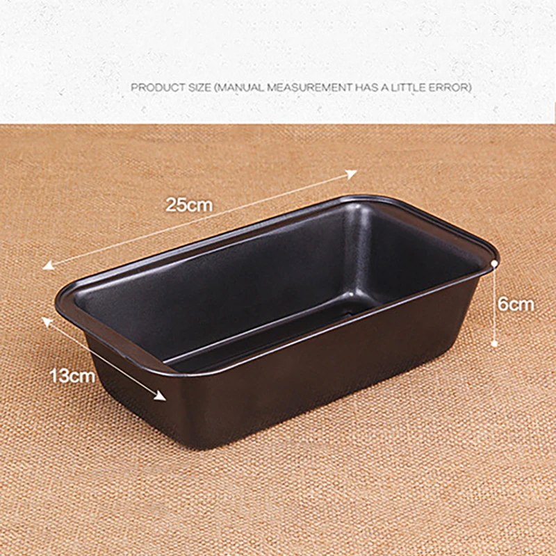 1 шт. Черная форма из нержавеющей стали Форма для торта антипригарная