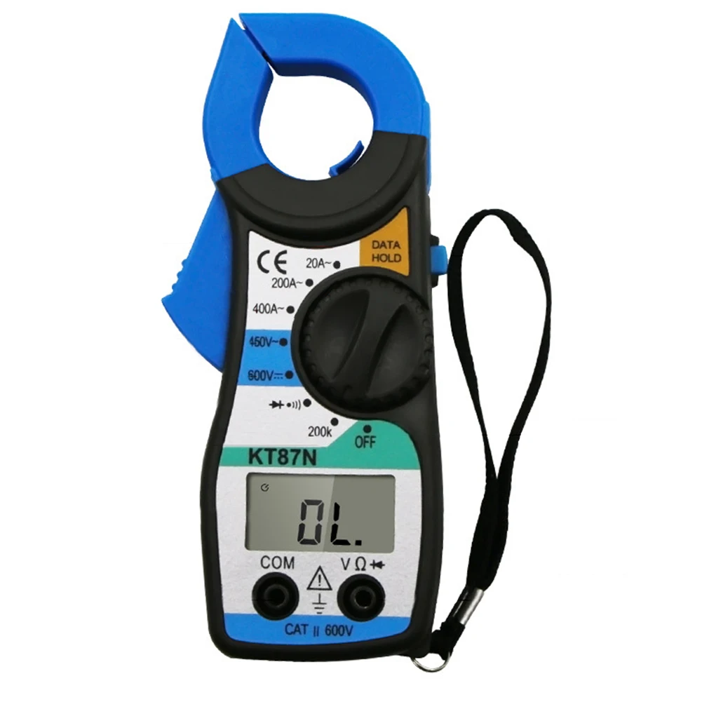Авто Диапазон электрик цифровой Напряжение Ток тесты Ручной мини мультиметр
